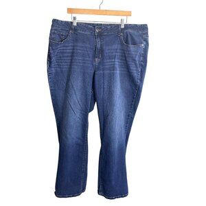 Maurices Jeans Womens 24W Blue Denim Regular Fit Mid Rise Stretch